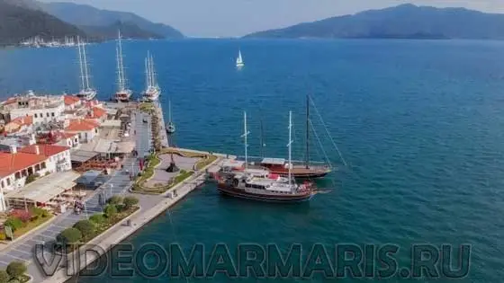 Marmaris’te dron ve havada video çekimi 4K