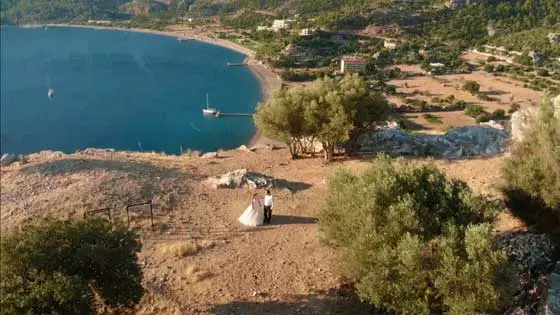 Съёмка свадебного видео в Мармарисе