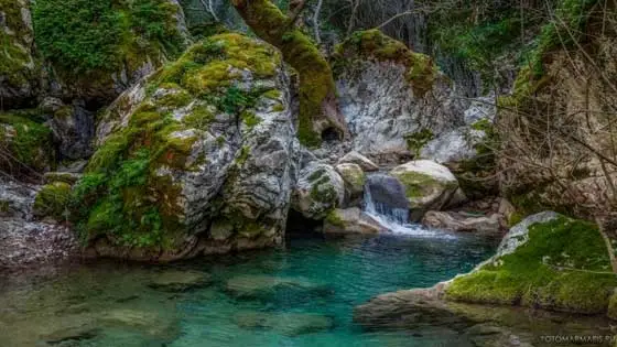 Водопад в непролазном лесу Мармариса